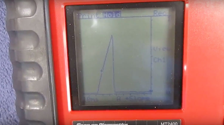 Current Ramp Testing 002 on an E420 Mercedes