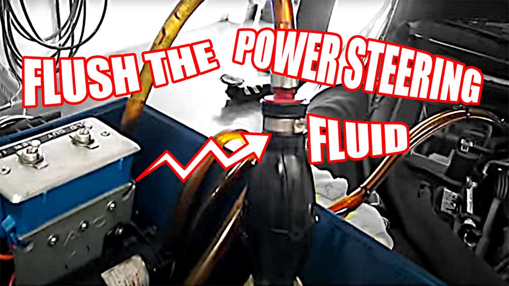 How to Flush the Power Steering Fluid